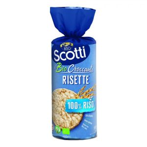 RISETTE torta di riso Scotti riso soffiato 150grx12 senza glutine