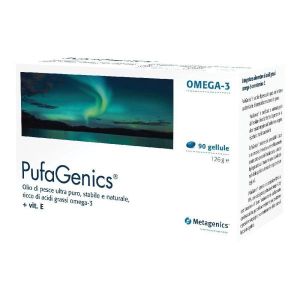 Pufagenics Integratore Omega3 90 Capsule