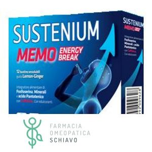 Sustenium Memo Energy Break Integratore Energetico 12 Bustine