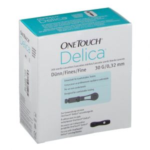 LifeScan OneTouch Delica 30G Lancette Pungidito 200 Pezzi