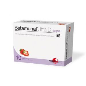 Betamunal Ultra D alla Fragola Integratore per Infenzioni 10 Bustine