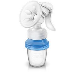 Philips Avent Tiralatte Manuale Natural Con 3 Vasetti Conservalatte