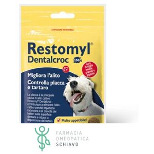 Restomyl Dentalcroc Migliora Alito Cani Taglia Mediagrande Egigante 150g