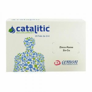 Cemon Catalitic Oligoelementi Zinco e Rame20 Fiale da 2ml