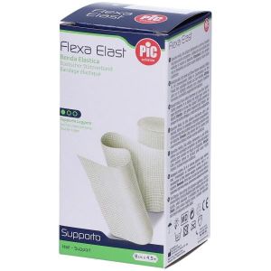 Pic Flexa Elast Benda Elastica Bianca 8 Cm X 4, 5 M