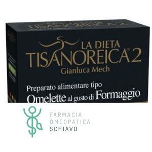 Tisanoreica 2 Omelette al Gusto di Formaggio 4 Preparati da 27.5g