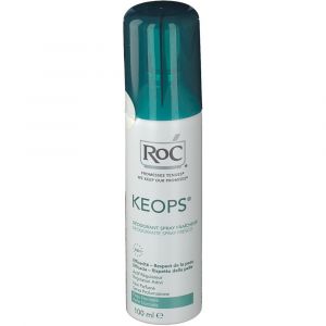 Roc keops deodorante spray fresco 48h antitraspirante 100 ml