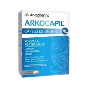 Arkocapil Capelli e Unghie Integratore 2x60 Capsule