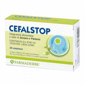 Farmaderbe Cefalstop Integratore Anti Tensivo 30 Compresse