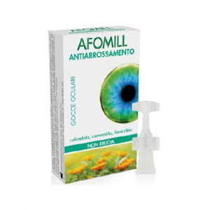 Afomill Antiarrossamento Gocce Oculari 10 Contenitori Monodose