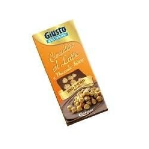 Giusto Senza Zucchero Cioccolato Latte i Nocciole 100g