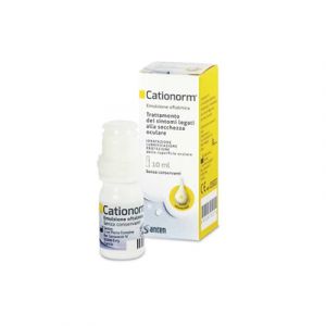 Cationorm Emulsione Oftalmica Collirio Multidose 10ml