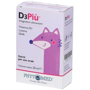 D3piu Gocce Integratore Vitamina D 20ml