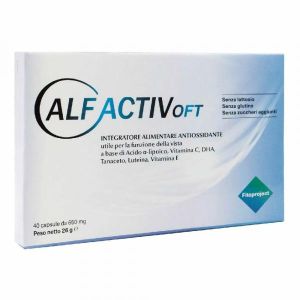 Alfactiv Oft Integratore Benessere Visivo 40 Compresse