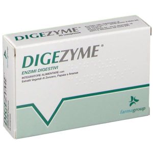 Digezyme Integratore Fermenti e Vitamine 20 Compresse