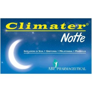 Climater Notte Integratore Sonno per Donne In Menopausa 20 Compresse
