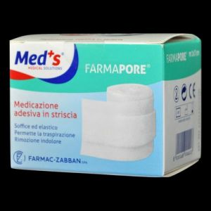 Med's Farmapore Medicazione Autoadesiva Striscia i Cerotto 1 M X 10 Cm