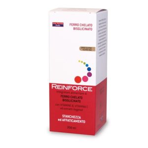 Farmaderbe Reinforce Ferro Chelato Integratore Alimentare 200ml