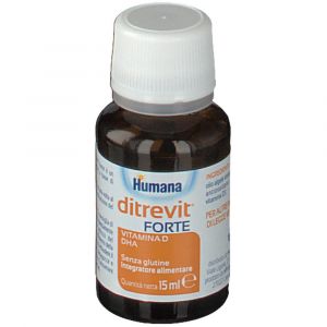 Humana Ditrevit Forte Integratore Vitamina D E Dha Gocce 15ml