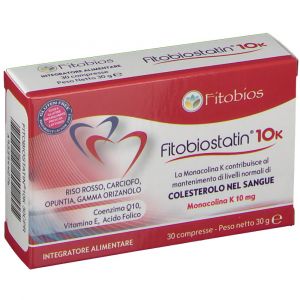 Fitobiostatin 10K Plus Integratore Colesterolo 30 Compresse