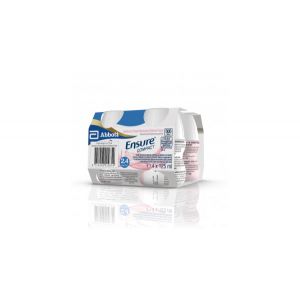 Ensure Compact Integratore Gusto Fragola 4x125 ml