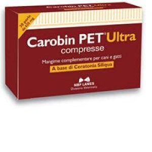 Nbf Lanes Carobin Pet Ultra Integratore Intestinale Cani e Gatti 30 Compresse