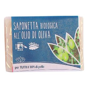 Saponetta Biologica Olio di Oliva 1 Pezzo