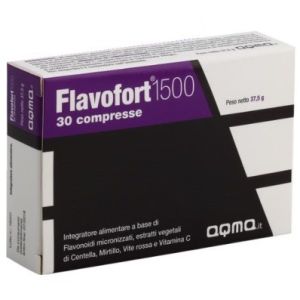 Flavofort 1500 integratore alimentare 30 compresse