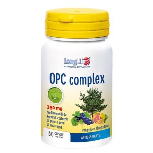 LongLfe Opc Complex Integratore Antiossidante 60 Capsule