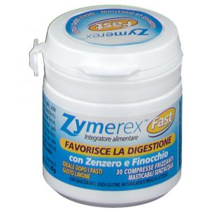 Zymerex Fast Integratore Per La Digestione 30 Compresse Masticabili