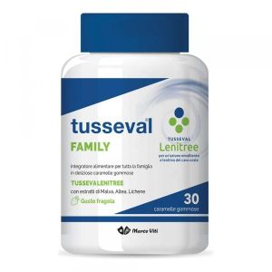 Tusseval Tosse Plus Compresse Menta e Limone 24 Compresse Masticabili