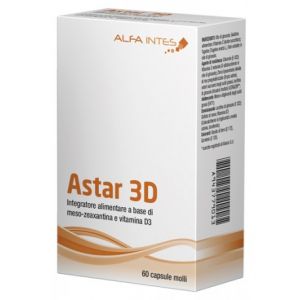 Astar 3D Integratore Per la Vista 60 Capsule Molli