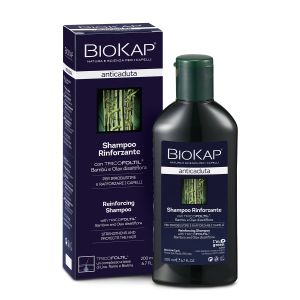 Biokap shampoo rinforzante anticaduta con tricofoltil nuova formula 200 ml