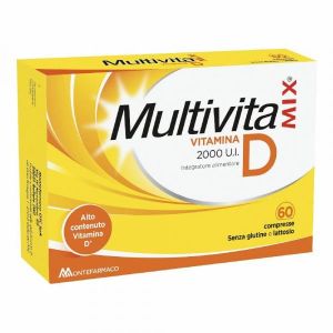 Multivitamix Vitamina D2000 Ui Integratore Alimentare 60 Compresse