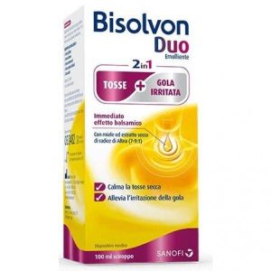 Bisolvon Duo Sciroppo Emolliente 100ml + Scaldacollo