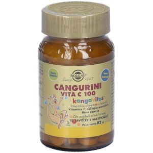 Solgar Cangurini Vita C 100 90 Tavolette Masticabili