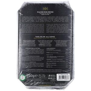 Massimo Zero Tagliolini All'uovo Pasta Senza Glutine 250g