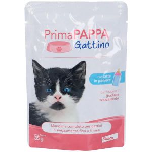 Prima Pappa Gattino Mangime Completo per Gatti In Svezzamento Fino A 4 Mesi 85g