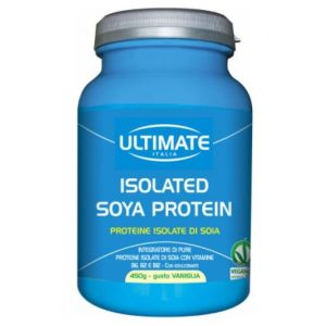 Ultimate Isolated Soya Protein Integratore Alimentare Gusto Vaniglia 450g