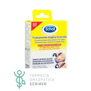 Dr. Scholl Kit Trattamento Unghie Incarnite Clip + Spray