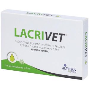 Lacrivet Gocce Oculari Strip 10 Flaconcini 0,5ml