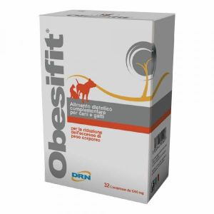 Drn Obesifit Integratore Perdita Peso Cani e Gatti 32 Compresse