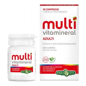 Erba Vita MultiVitamin Adulti Integratore Vitamine e Minerali 30 Compresse
