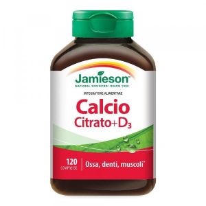 Jamieson Calcio Citrato + Vitamina D3 120 Compresse