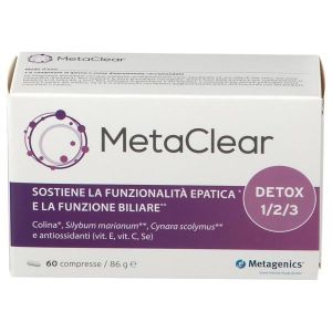 Metaclear Integratore Epatico 60 Compresse