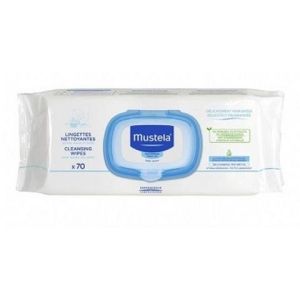 Mustela Salviettine Detergenti Pelle Normale 70 Parti