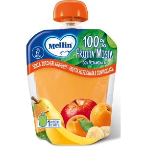 Mellin Pouch Frutta Mista 90g 6mesi+