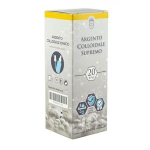 Argento Colloidale Supremo 20ppm 100ml Spray + Contagocce
