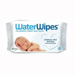 Waterwipes Salviettine Umidificate Igiene e Detersione Bambini 60 Pezzi