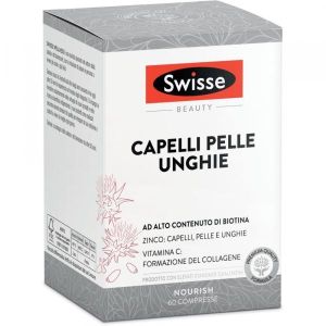 Swisse Capelli Pelle Unghie Integratore Biotina 60 Compresse